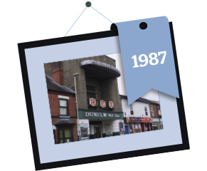 Our second store opened, a converted Art Deco cinema in Coalville.