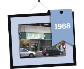 We opened the East Street flagship store with warehouse facilities to help us expand.