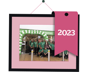 We opened our 180th store in Greenwich, London – and we’ve been celebrating more openings since!