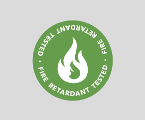 SAFE FOR CONTRACT USE - FIRE RETARDANT TESTED: Durable and fire retardant – tested for commercial use