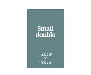 120cm x 190cm (4'0" x 6'2")