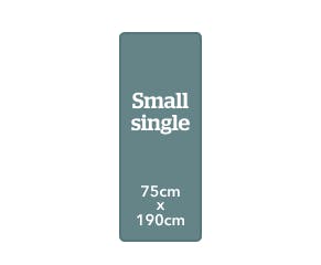75cm x 190cm (2'5" x 6'2")