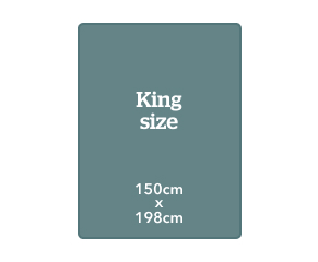 150cm x 198cm (5'0" x 6'6")