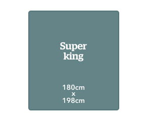 180cm x 198cm (6'0" x 6'6")