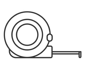 measuring tape illustration