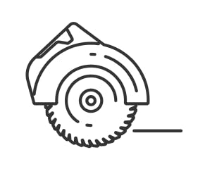 cutting saw illustration