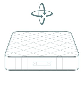 Dual sided mattress