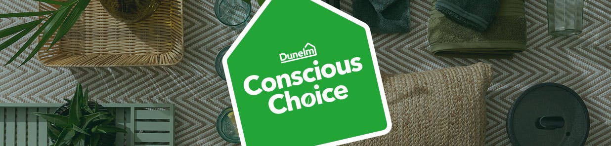 Look for this label to shop our own-brand products made from more sustainable materials