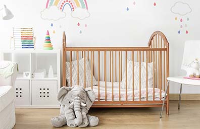 dunelm baby cot