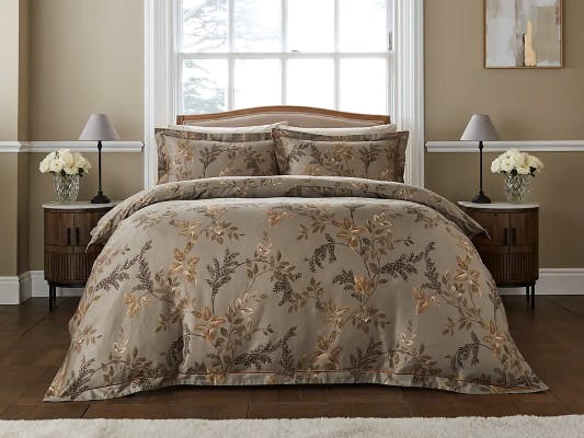 Dorma Moonlight Blossom 100% Cotton Duvet Cover Pillowcase Set