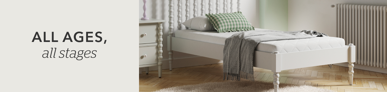 Whether it’s a bigger bed or space to sit and play, our kids’ furniture brings fun and practicality to every age