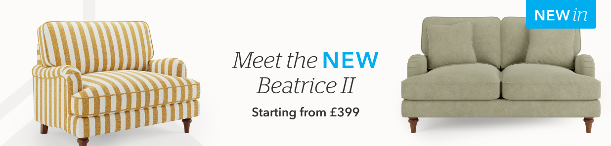 The same amazing quality and style you love, now with upgraded design details, a more sculptural shape and more than 10 new fabric options