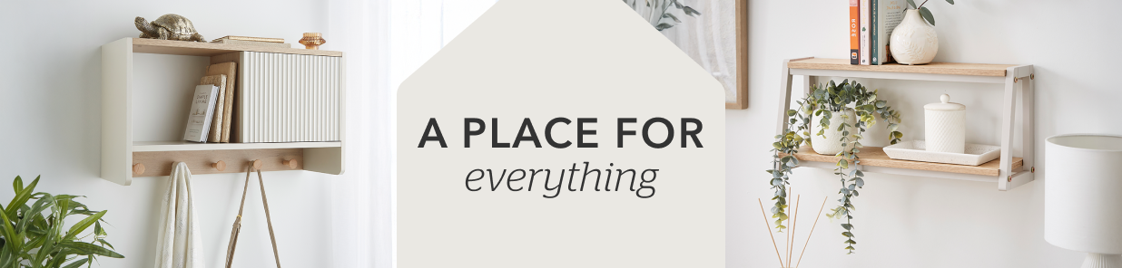 Storage that frees up space (and doubles up as decor)