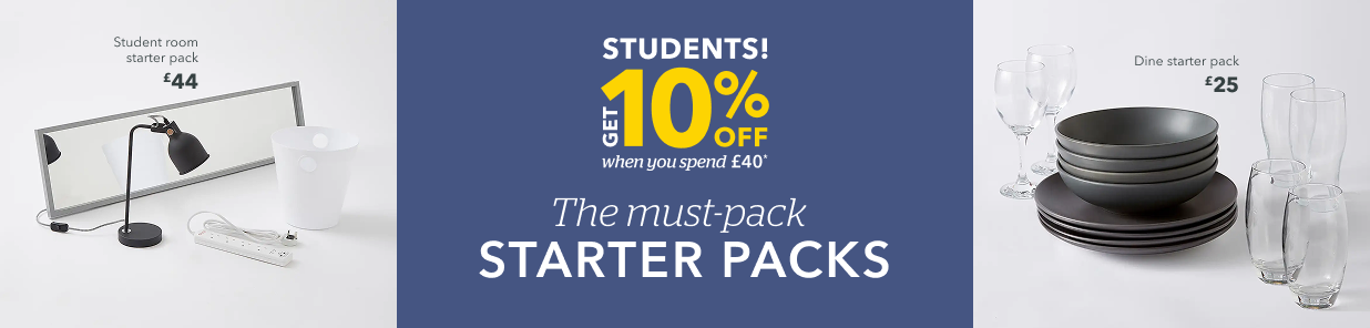 Get everything sorted in one go with our handy sets and starter packs