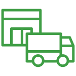 Store and van icon
