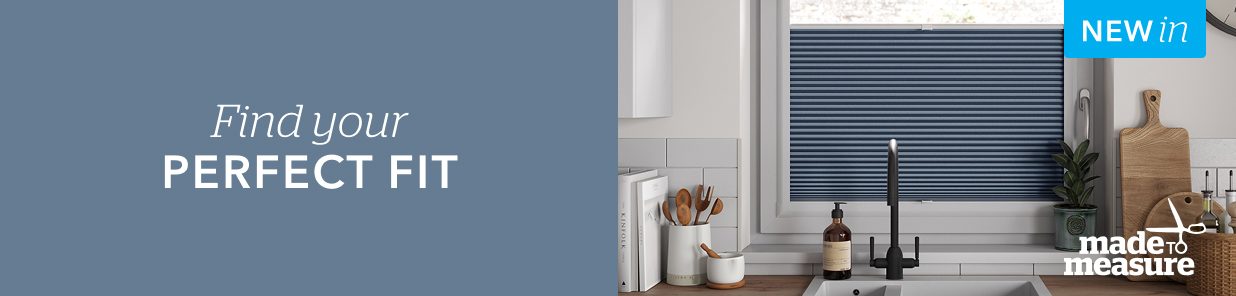 Thermal, easy-fit blinds to help hold in the heat and keep out the cold