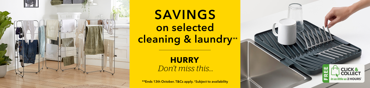 CLEANING & LAUNDRY OFFERS