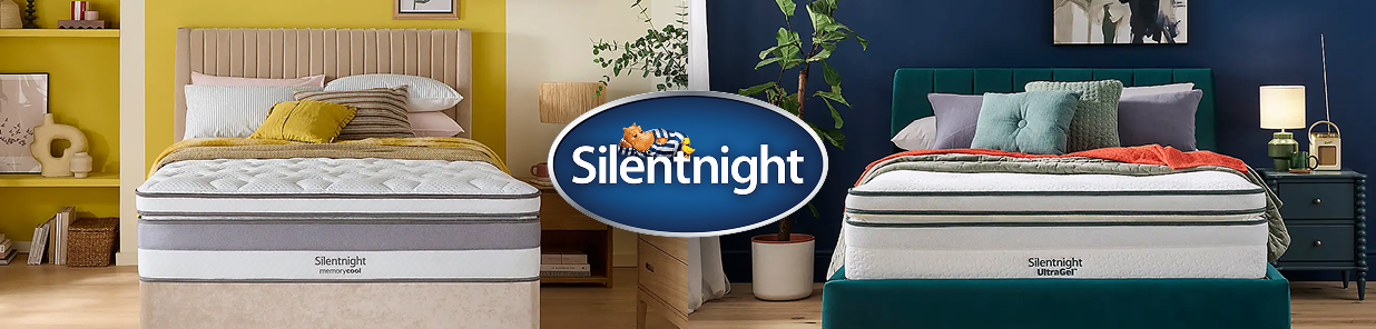 Stay comfortable and supported all night long with Silentnight.