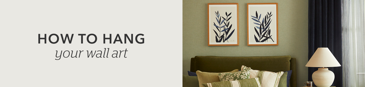 Step by step tips that’ll have you hanging large frames and mirrors like a pro