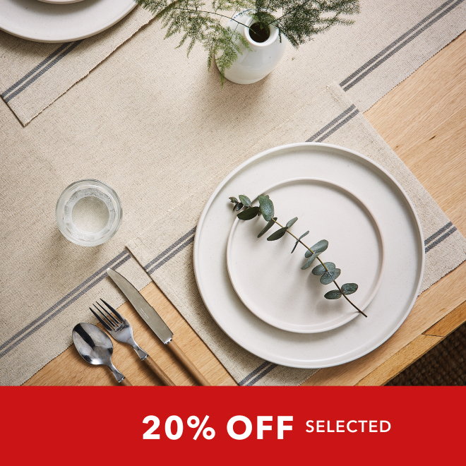 20% off selected