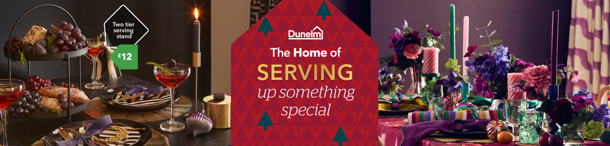 Transform your dining table for a festive feast