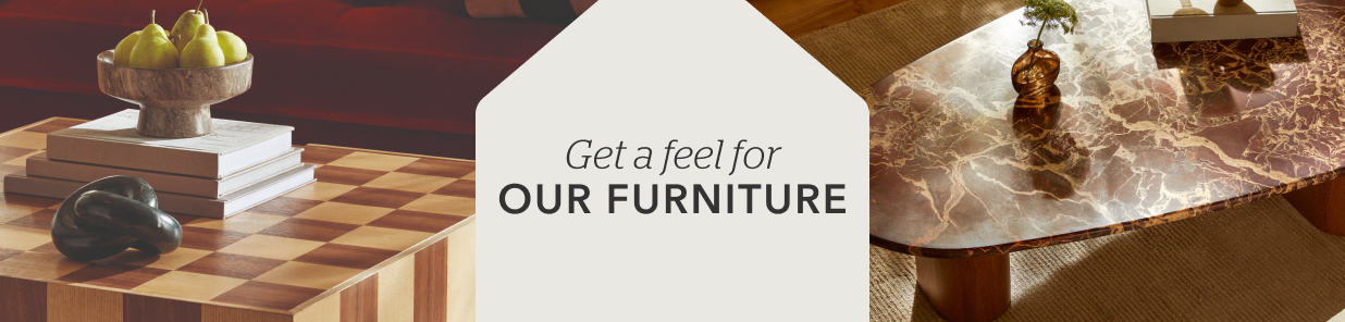 Every piece tells a story, starting with the materials that bring it to life