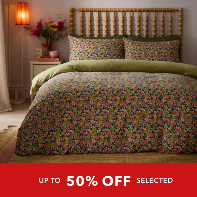 up to 50% off selected