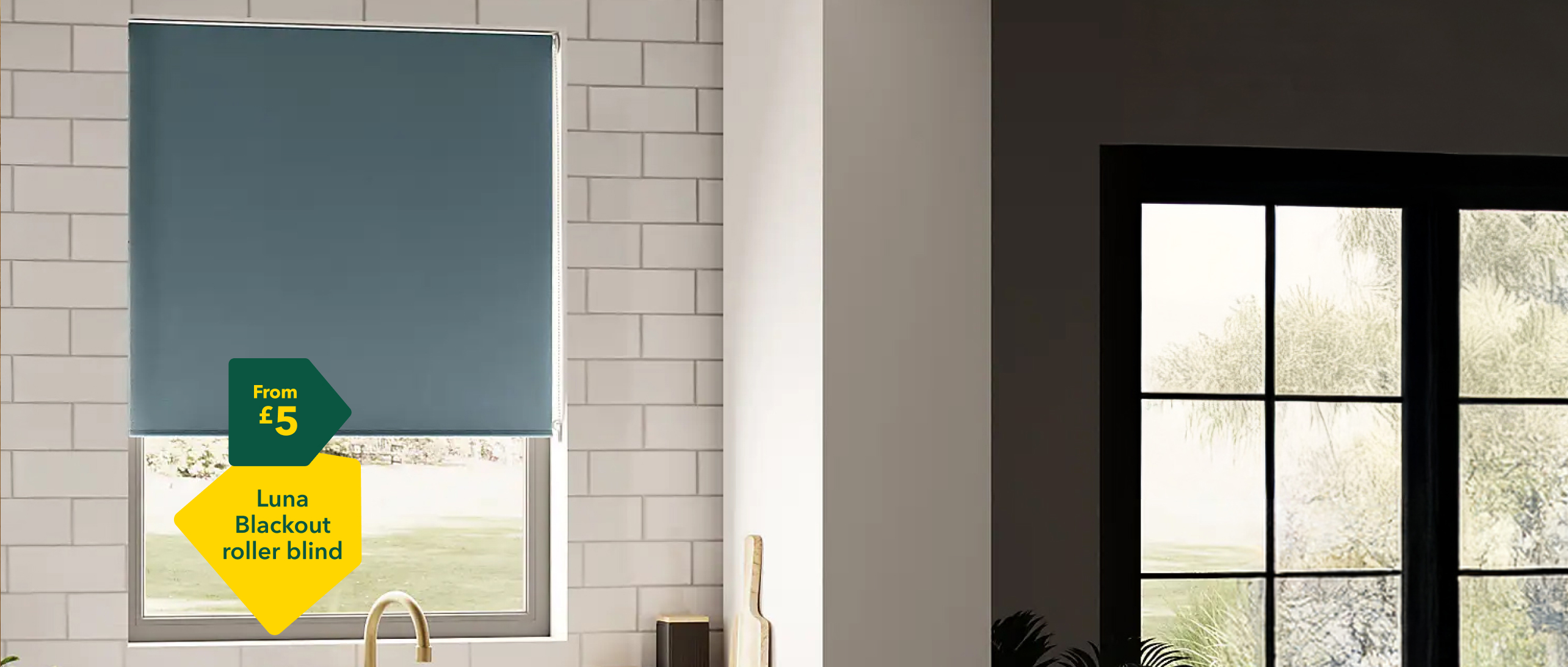 Luna Blackout Roller Blind From £5