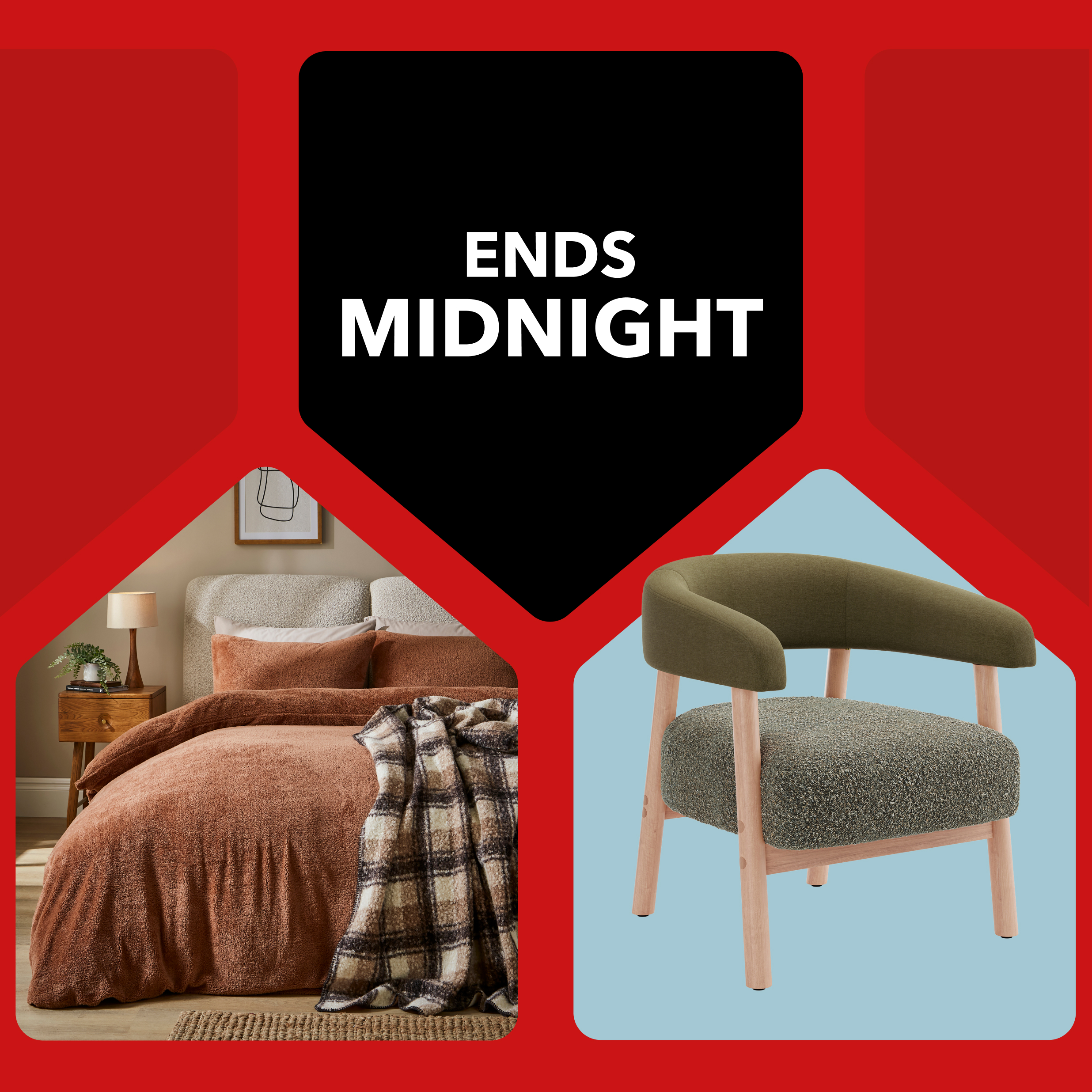 Ends midnight