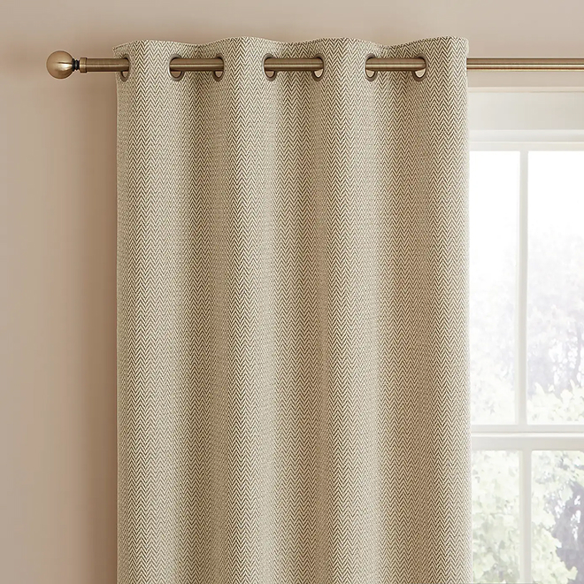Eyelet curtains
