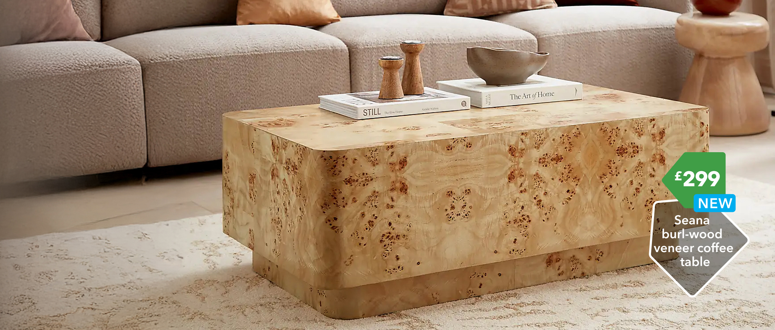 Seana Coffee Table £299