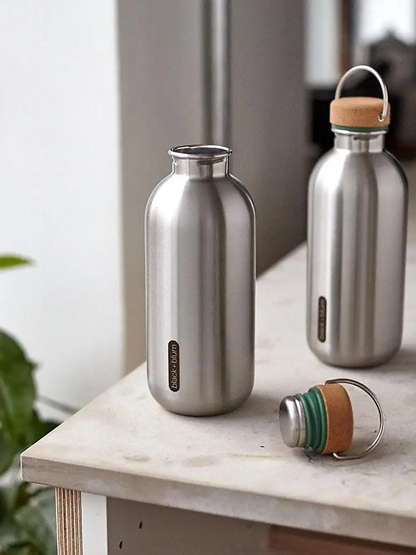 Black and Blum steel water bottle £14