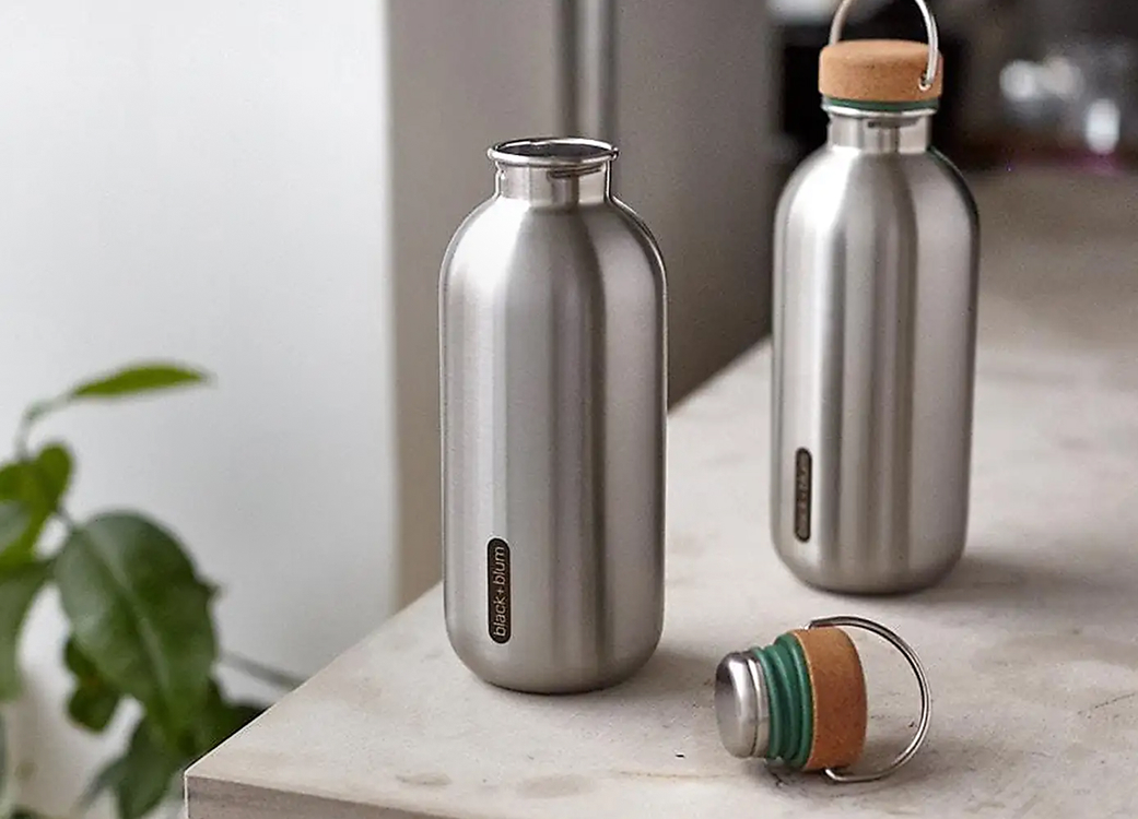 Black and Blum steel water bottle £14