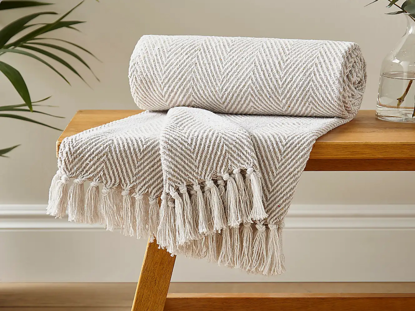 Jenson Herringbone Throw