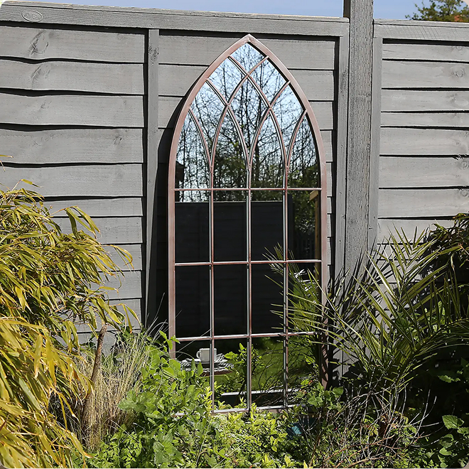 Charles Bentley Arch Indoor Outdoor Mirror