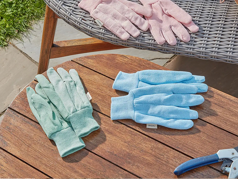 Smart Garden Pack of 3 Jersey Grips Gardening Gloves