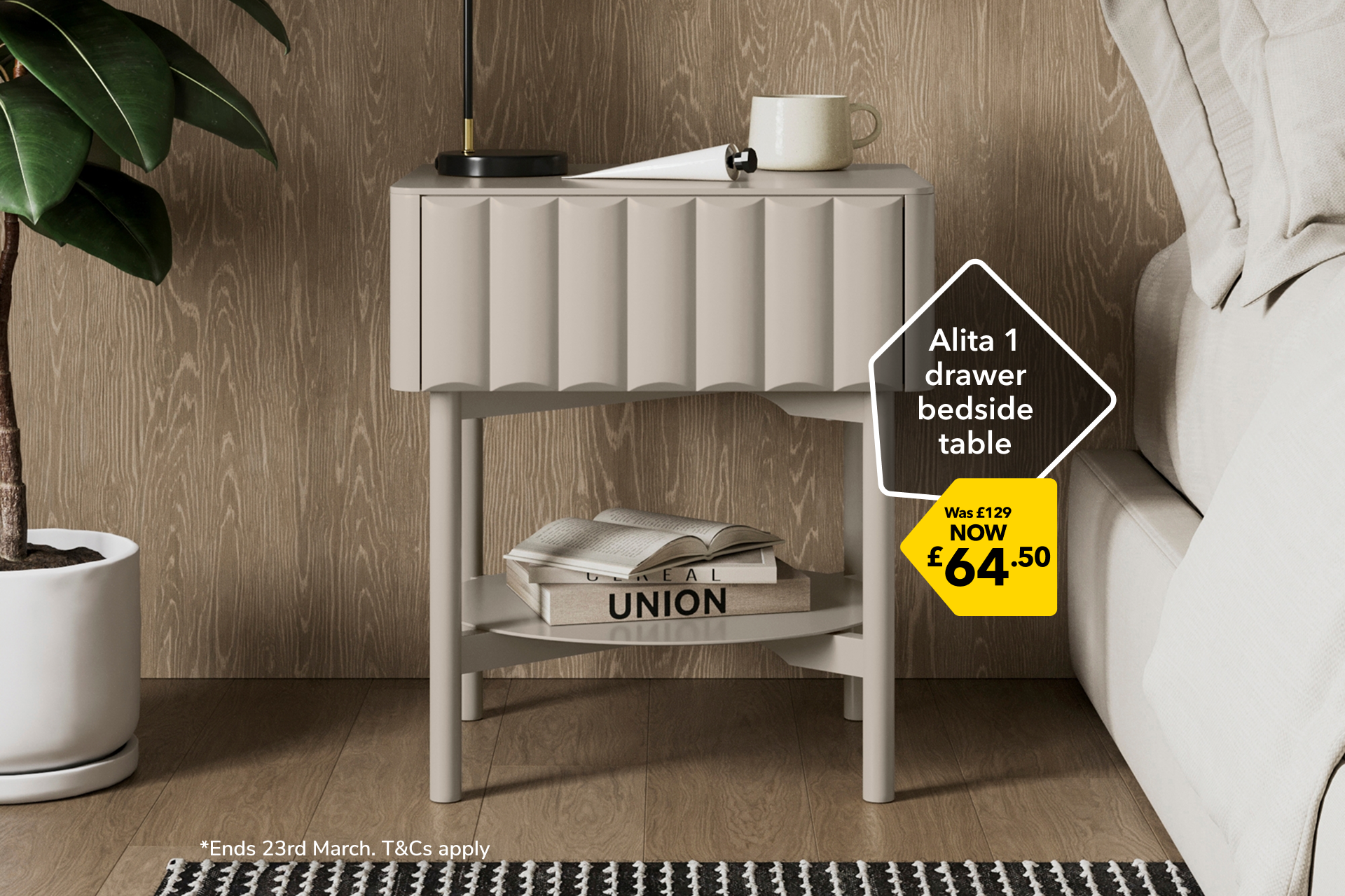 Savings on selected bedroom furniture