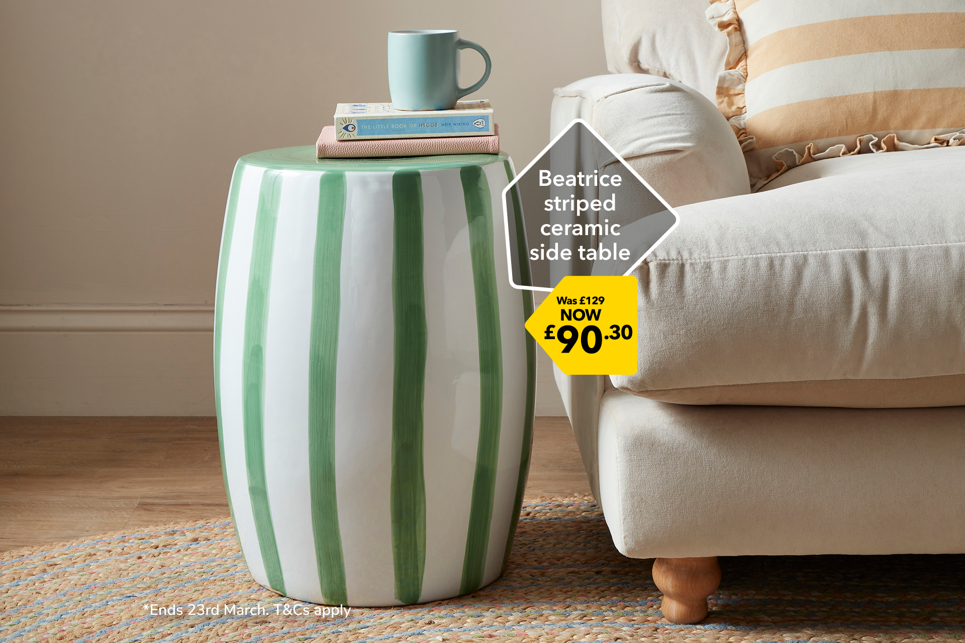 Savings on selected living room furniture