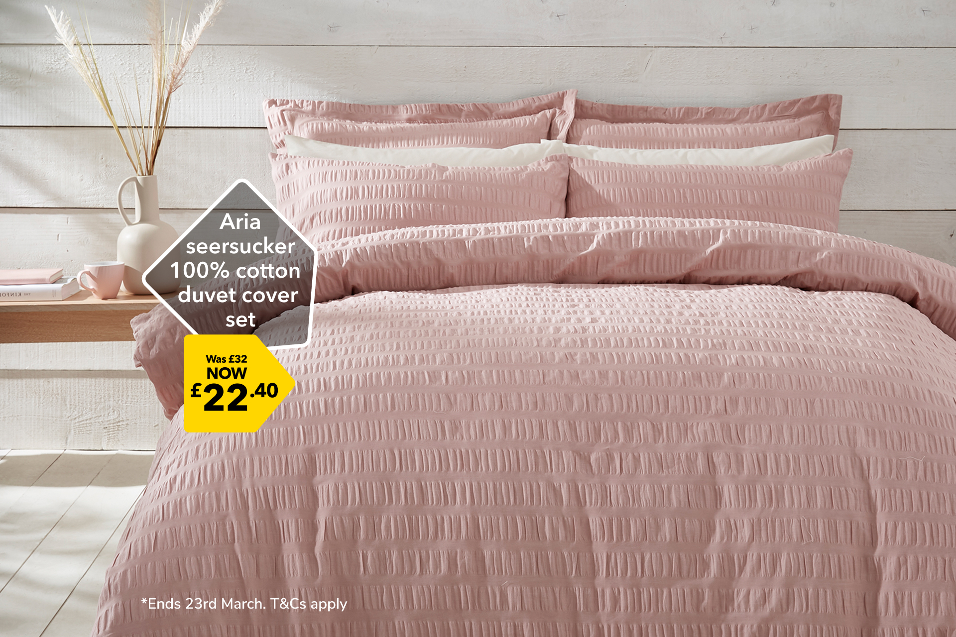 *Ends 23rd March. T&Cs apply