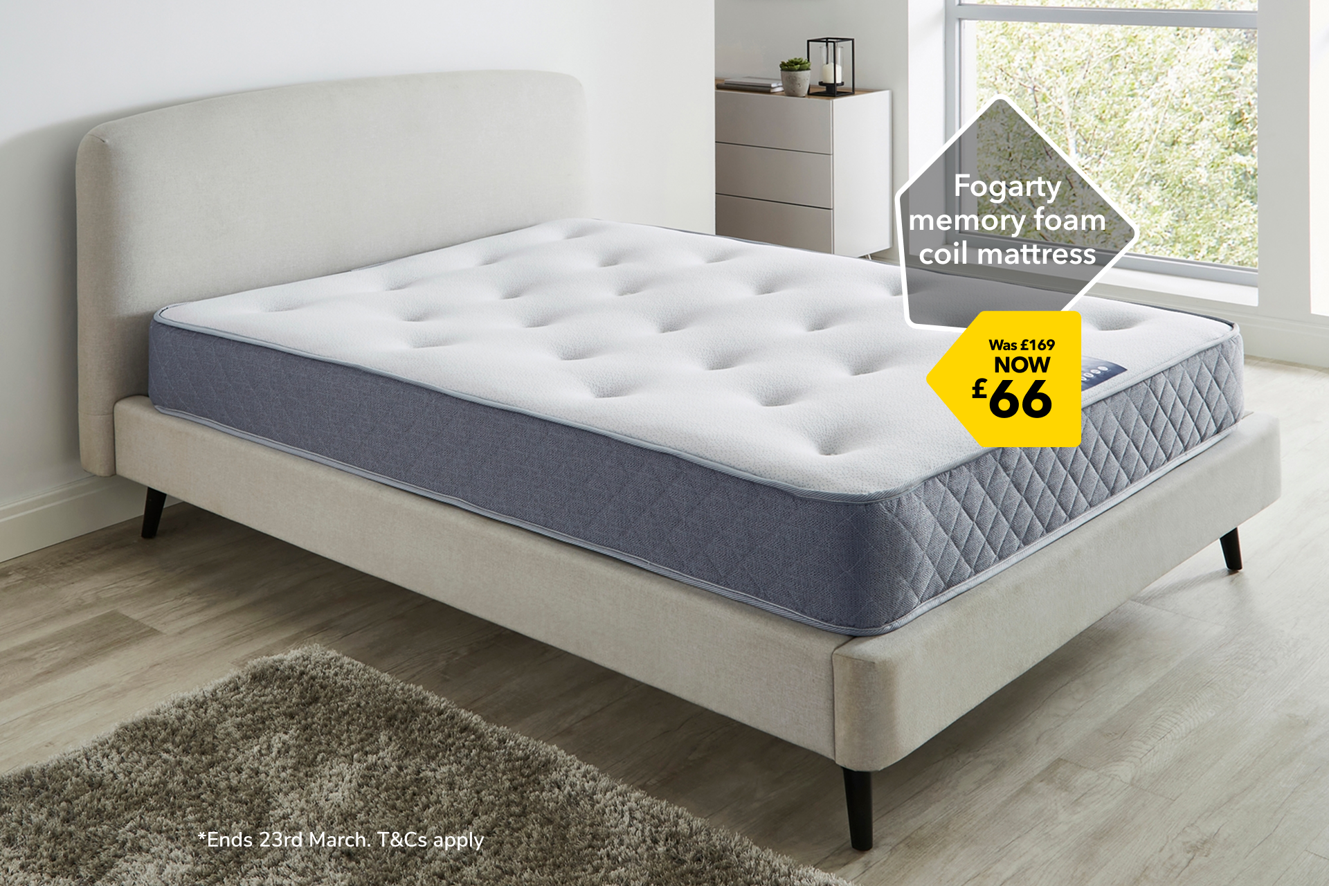 Savings on selected beds & mattresses