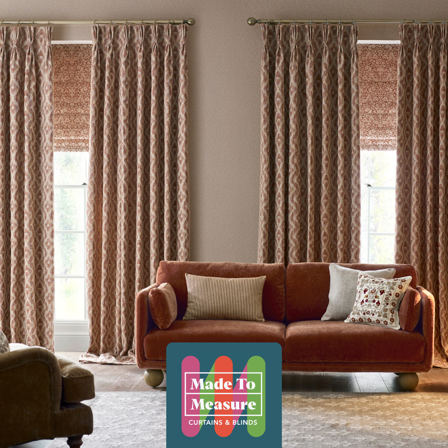 Made to Measure curtains & blinds