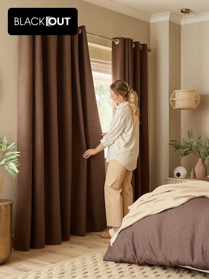 Blackout curtains