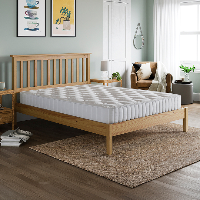 Small double bedstead