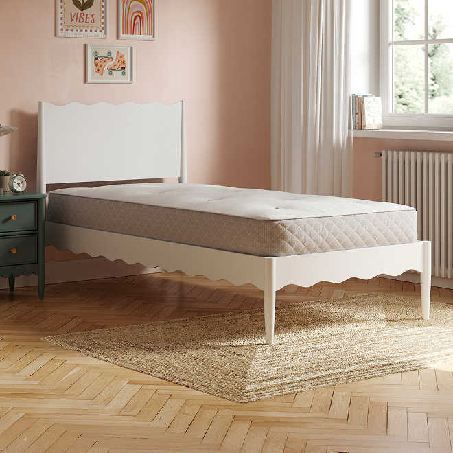 Single bedstead with mattress