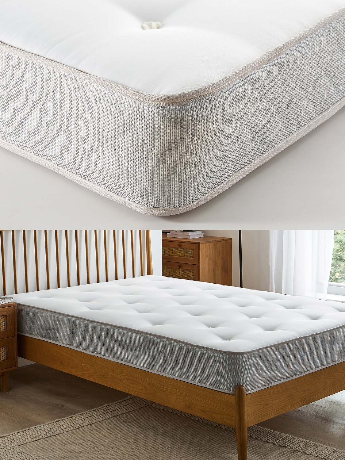 Open coil mattress