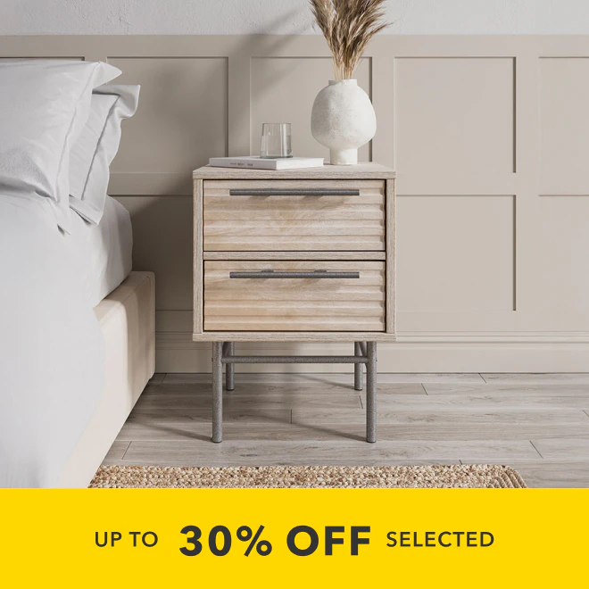Up to 30% off selected