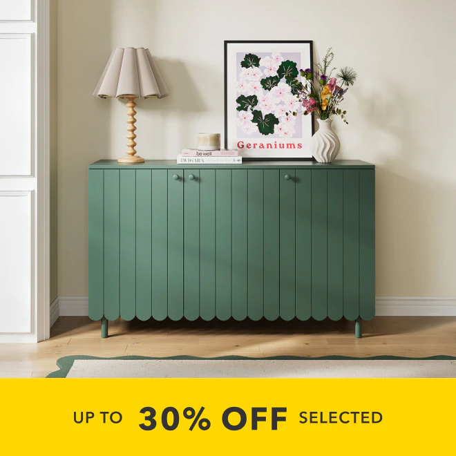 Up to 30% off selected