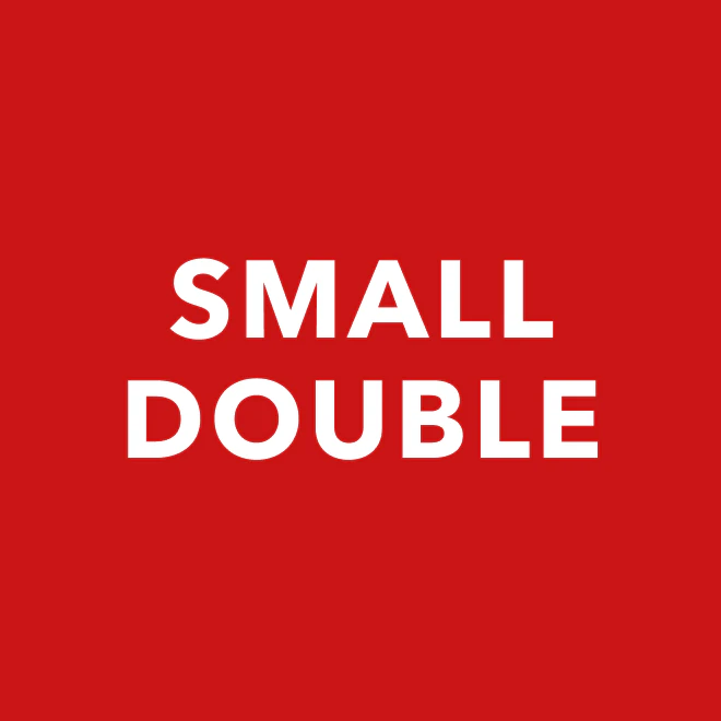 Small double