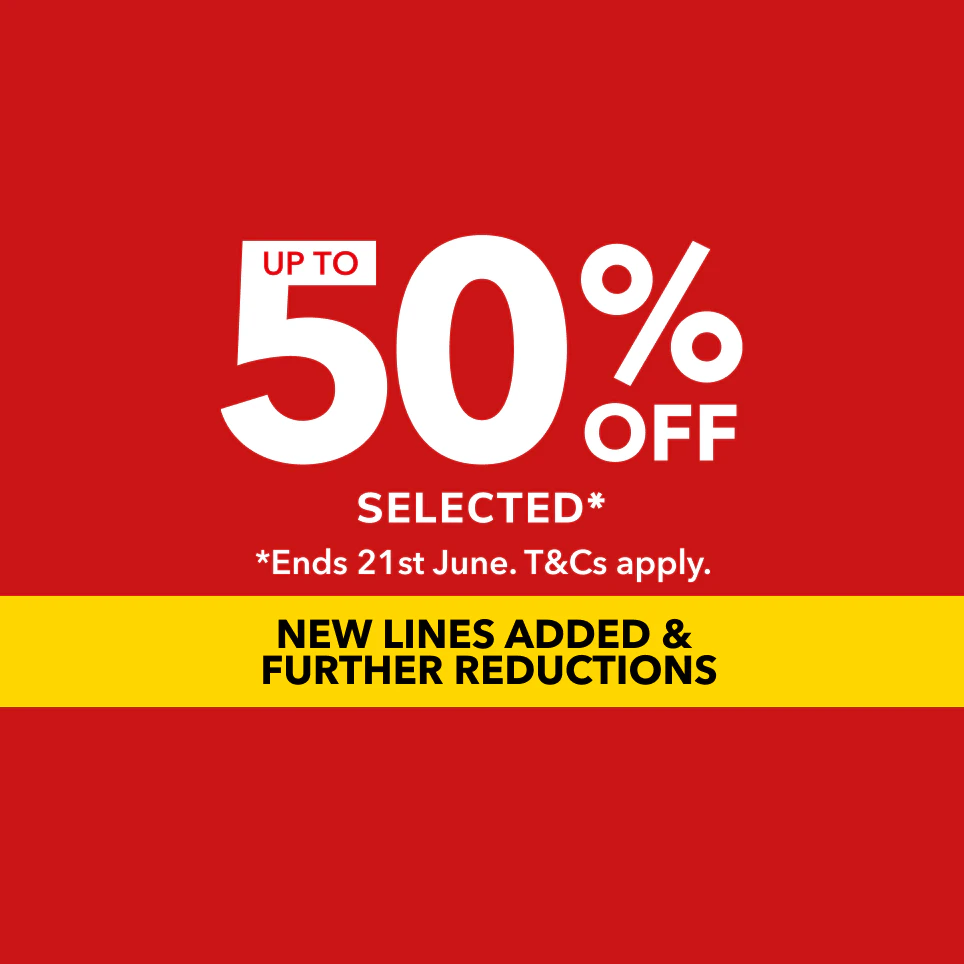Up to 50% off Dunelm sale new and furthers