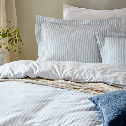 Striped bedding